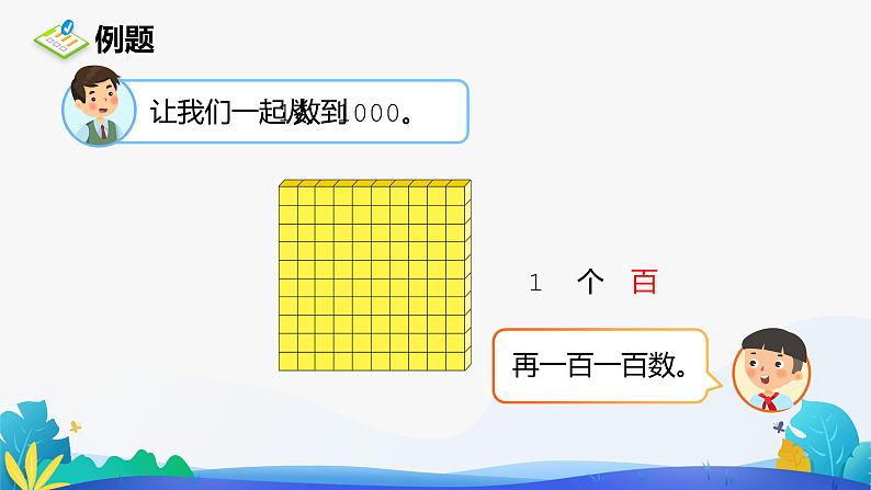 人教版数学二年级下册课件 7.2 10000以内数的认识05