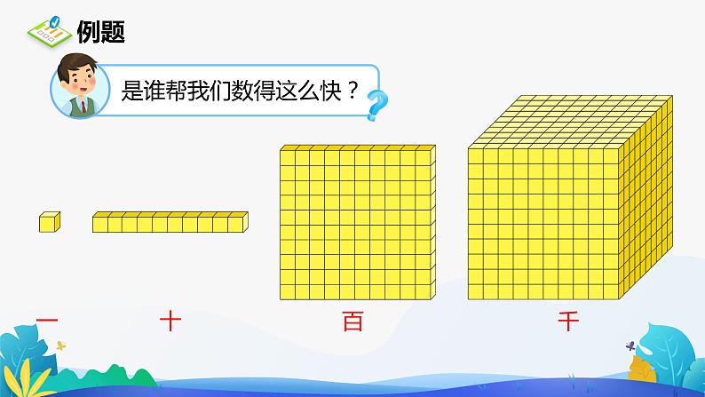 人教版数学二年级下册课件 7.2 10000以内数的认识07