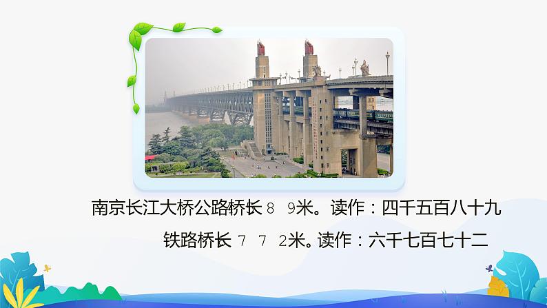 人教版数学二年级下册课件 7 万以内数的认识——读数第4页