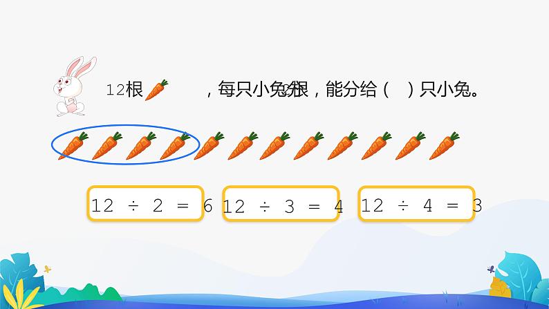 人教版数学二年级下册课件 2.1.2 除法第8页