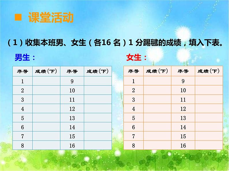 西师大版数学 四年级下册课件PPT 条形统计图 54 第一课时第4页