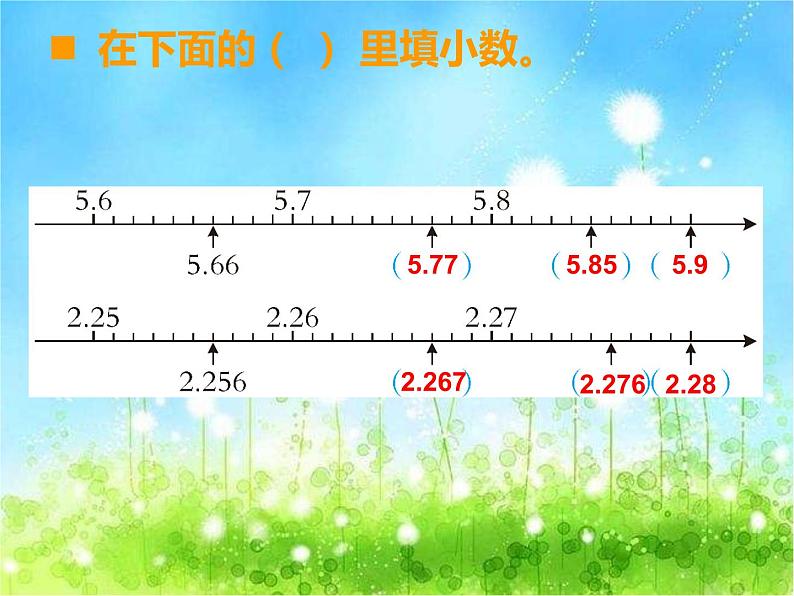 西师大版数学 四年级下册课件PPT小数的意义 29 第三课时第5页