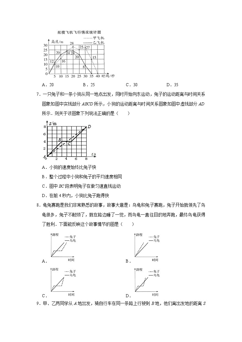 五年级下册数学试题 -《7 折线统计图》单元测试卷  人教版（含答案）第3页