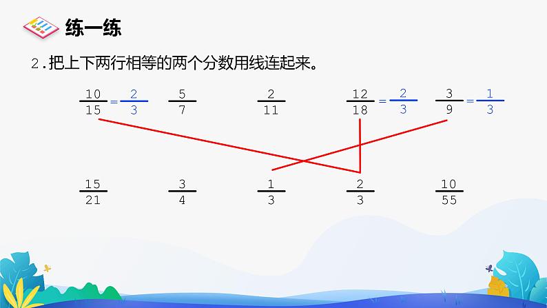 人教版数学五年级下册课件 4.4.2 约分 第2课时第5页