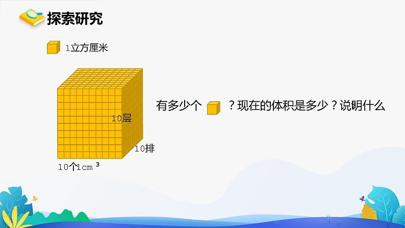 人教版数学五年级下册课件 3.3.2 体积单位间的进率第4页