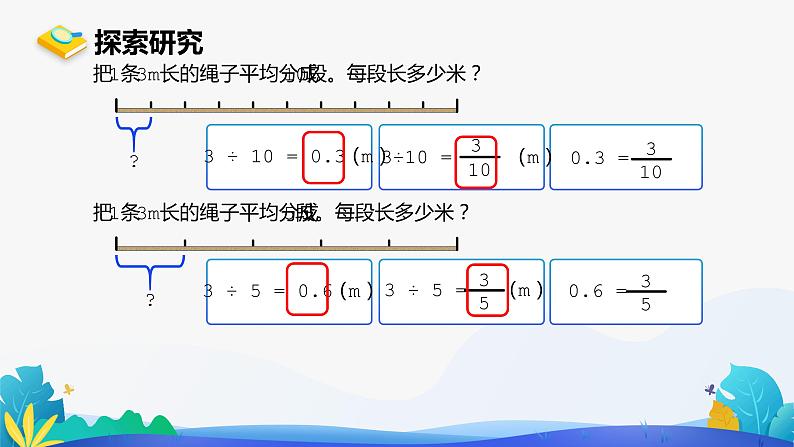 人教版数学五年级下册课件 4.6 分数和小数的互化 第1课时第2页