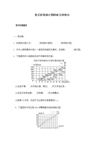 数学五年级下册7 折线统计图复习练习题