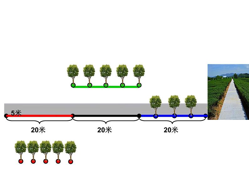五年级数学上册课件-7. 数学广角—植树的问题 -人教版（共11张PPT）第4页