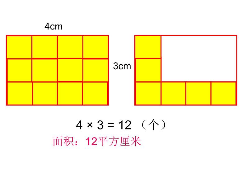 三年级数学下册课件-六 长方形和正方形的面积计算 - 苏教版（共14张PPT）第4页