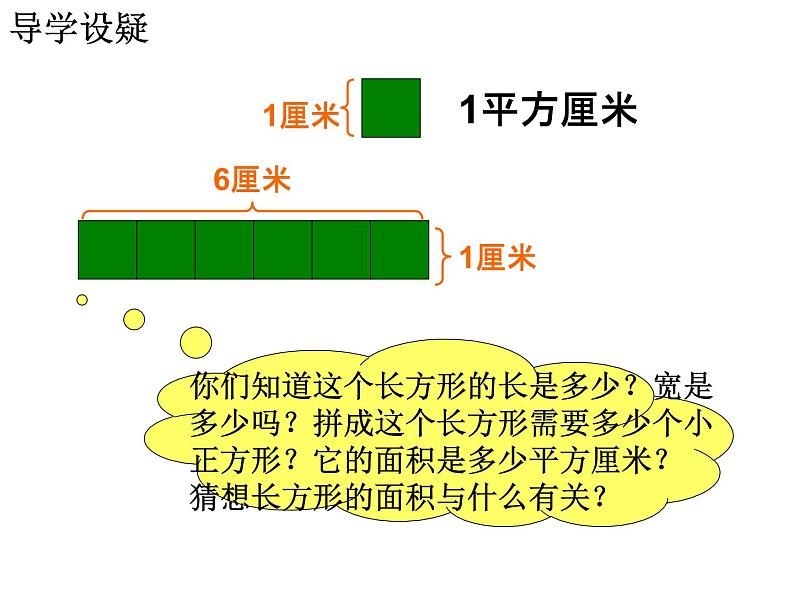 三年级数学下册课件-六 长方形和正方形的面积计算 - 苏教版（共13张PPT）第2页