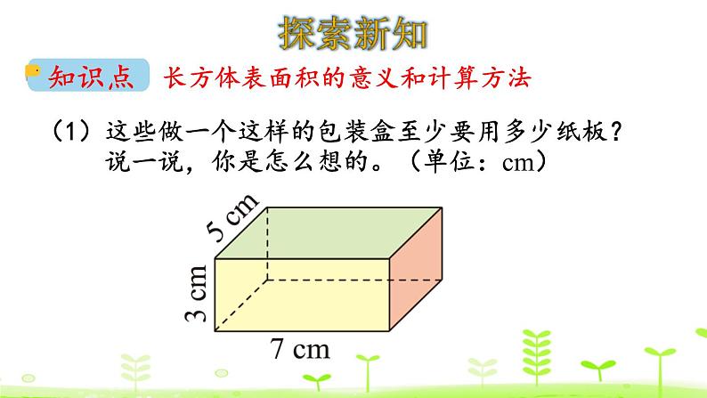 微教研2长方体的表面积33课件PPT04