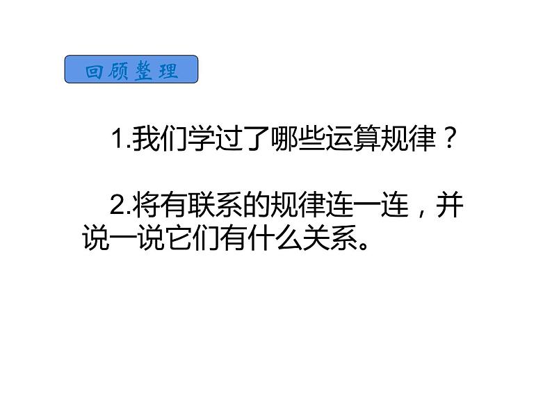 四年级数学下册课件-6整理与练习44-苏教版（13张PPT）第2页