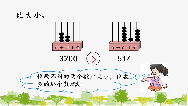 西师大版数学二年级下册 1.8 大小比较（1）（课件）第5页