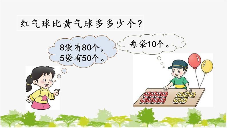 西师大版数学二年级下册 3.1 整十、整百数的加减（1）（课件）08