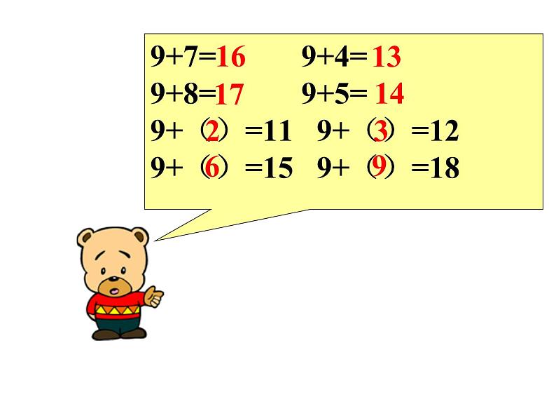 一年级数学下册课件-1.1十几减9（133）-苏教版第2页