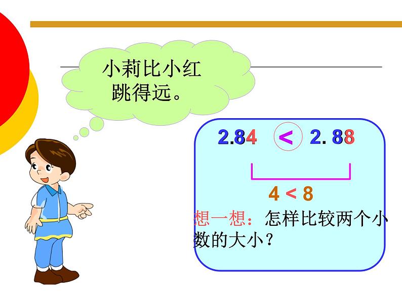 人教版小学数学四年级下册 四.小数的意义和性质 2.2小数的大小比较   课件07