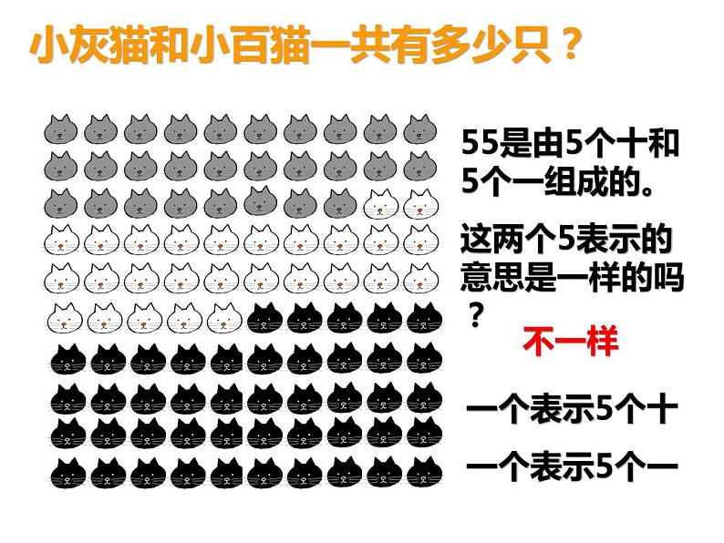 一年级下册数学课件-1.1 数数 数的组成（139）-西师大版第5页