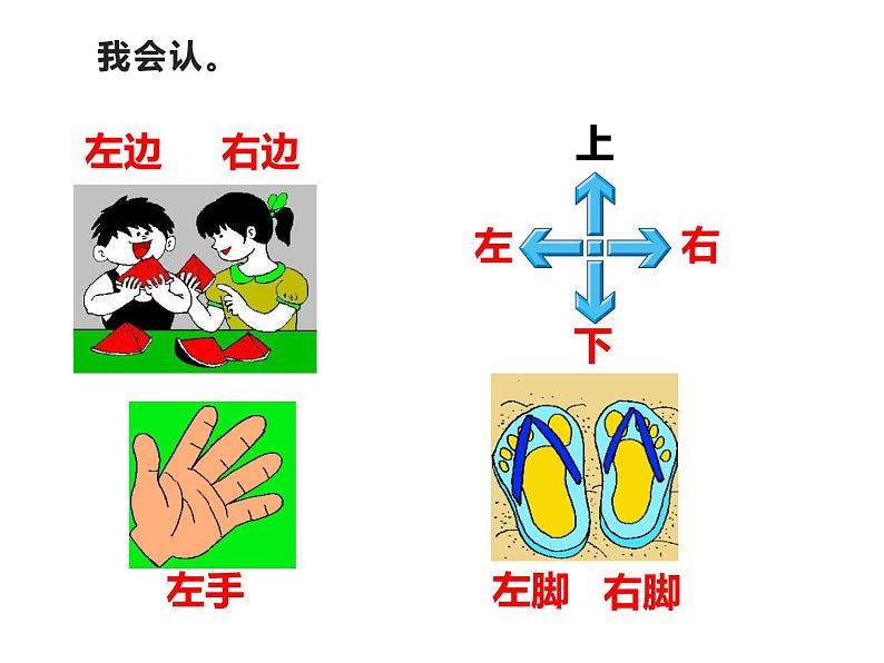 一年级下册数学课件-2 位置 - 西师大版（共14张PPT） (2)第5页