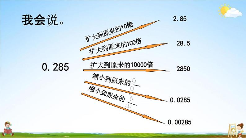 北师大版四年级数学下册《3-3 小数点搬家（2）》教学课件PPT小学优秀课件第7页