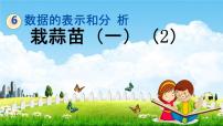 小学数学北师大版四年级下册栽蒜苗（一）教学ppt课件