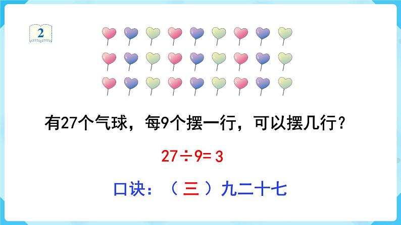 第4单元  表内除法（二）第2课时  用9的乘法口诀求商课件PPT第4页