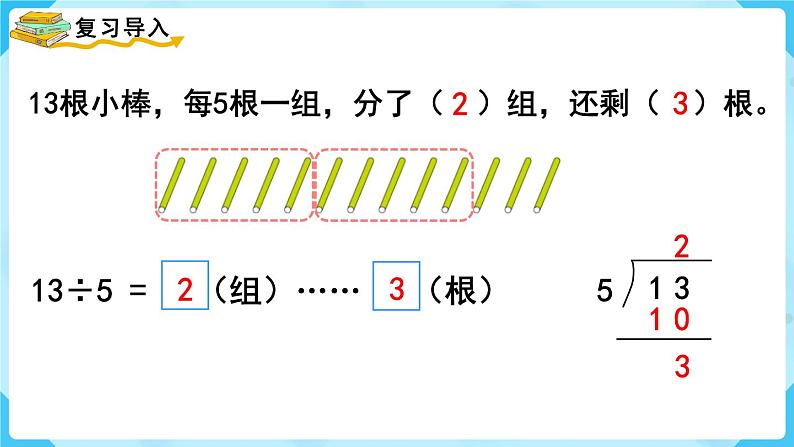 第6单元  有余数的除法 第4课时  有余数除法的竖式计算课件PPT02