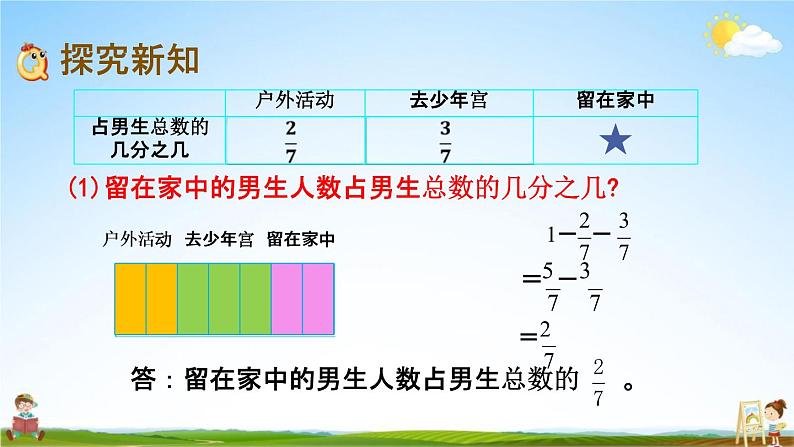 北师大版五年级数学下册《1-3 星期日的安排》教学课件PPT小学优秀课件04