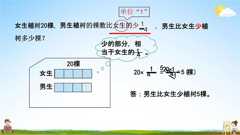 北师大版五年级数学下册《3-4 分数乘法（二）（2）》教学课件PPT小学优秀课件05