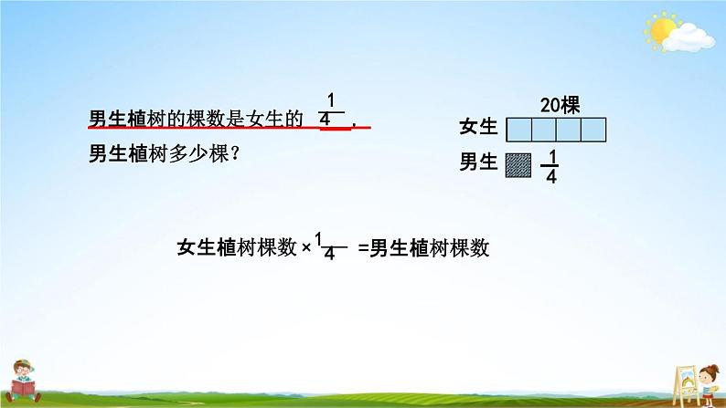 北师大版五年级数学下册《3-4 分数乘法（二）（2）》教学课件PPT小学优秀课件06