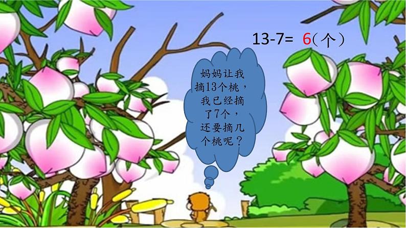 一年级数学下册课件-1 十几减8、7（57）-苏教版第7页