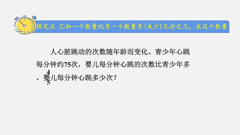 人教版六年级数学上册 第1单元 第8课时 稍复杂的求一个数的几分之几是多少（授课课件）03