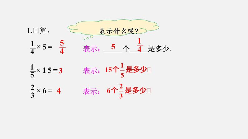 人教版六年级数学上册 第1单元 第2课时 求一个数的几分之几（授课课件）第2页