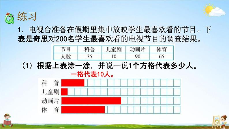 北师大版四年级数学下册《6-7 练习六（1）》教学课件PPT小学优秀课件第7页