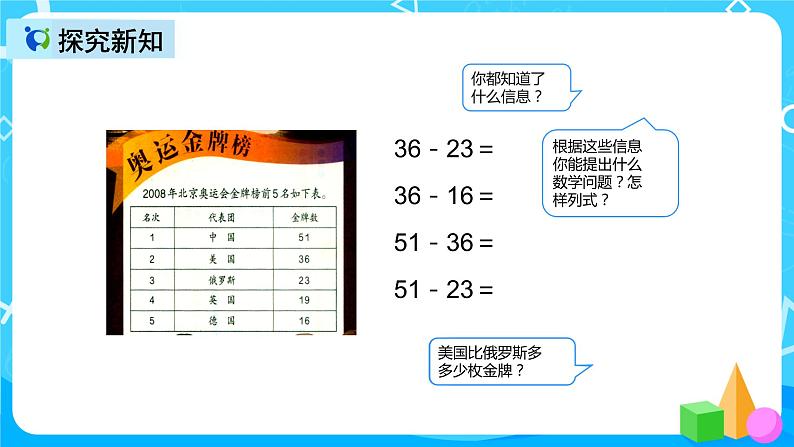 人教版数学二年级上册第二单元第三课时《不退位减》课件+教案+同步练习（含答案）05