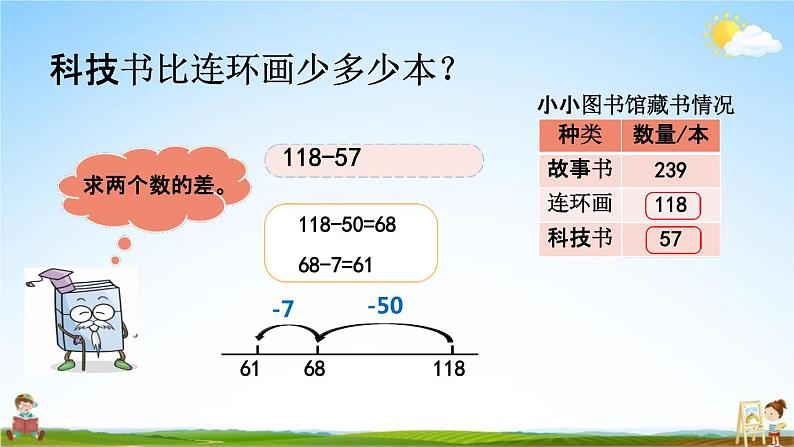 北师大版二年级数学下册《5-4 小小图书馆》教学课件PPT小学优秀课件第6页