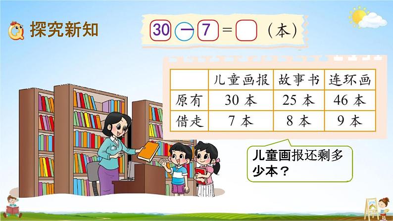 北师大版一年级数学下册《6-5 阅览室（1）》教学课件PPT小学优秀课件第3页