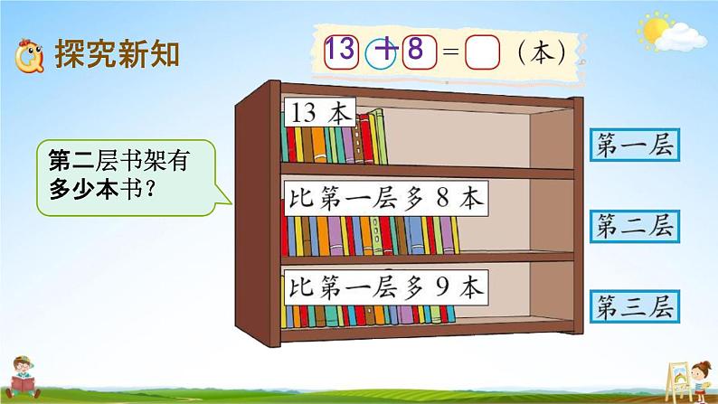 北师大版一年级数学下册《6-2 图书馆（2）》教学课件PPT小学优秀课件第3页