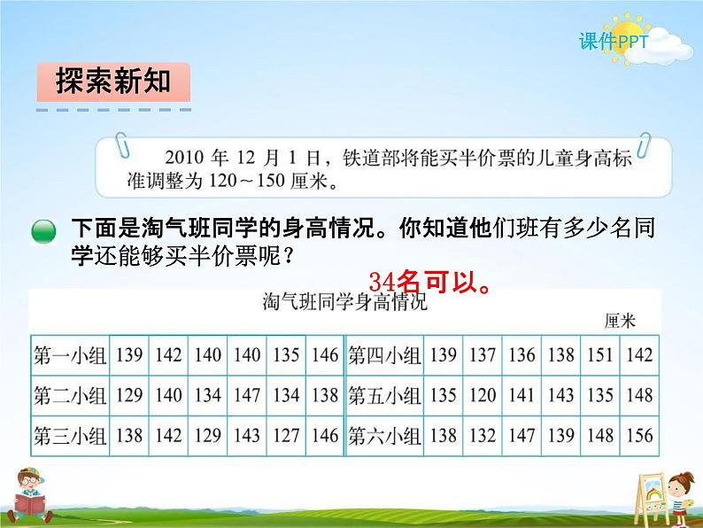 北师大版三年级数学下册《7-2 快乐成长》课堂教学课件PPT小学优秀课件03