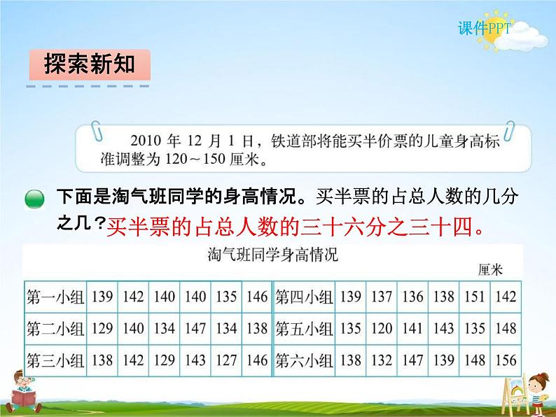 北师大版三年级数学下册《7-2 快乐成长》课堂教学课件PPT小学优秀课件04