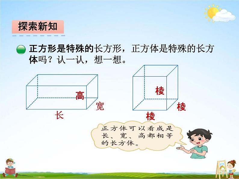 北师大版五年级数学下册《2-1 长方体的认识》课堂教学课件PPT小学优秀课件08