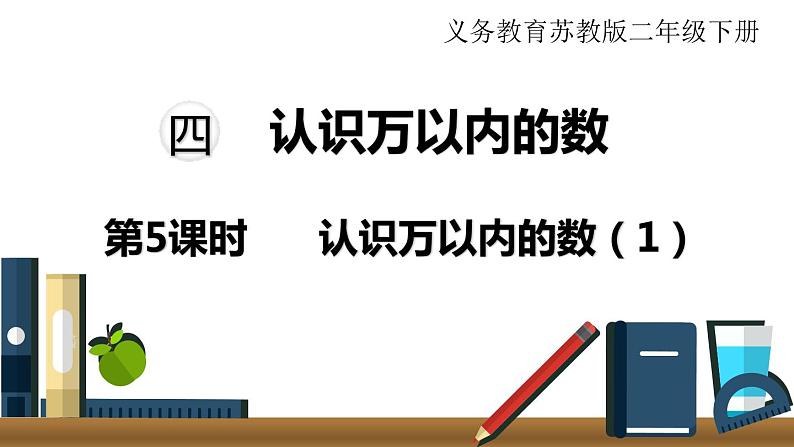 苏教版二年级数学下册 第4单元  认识万以内的数 第5课时  认识万以内的数（1）课件PPT01