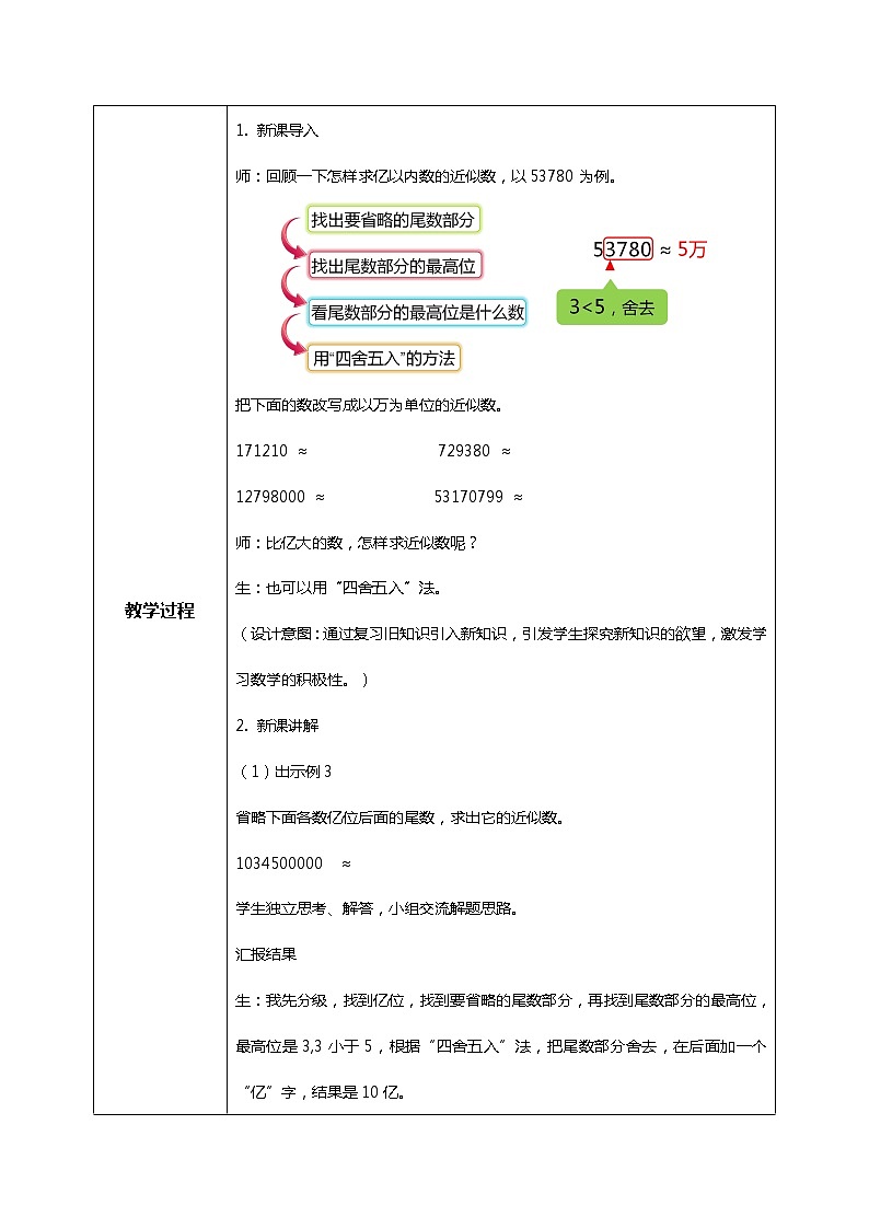人教版小学数学四年级上册1.11《求亿以上数的近似数》PPT课件+教学设计+同步练习02