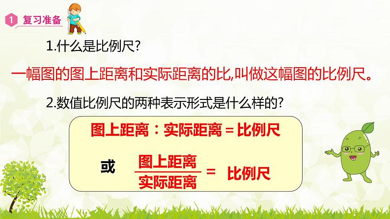 人教版六年级数学下册 4.3.2 比例尺（2）课件02