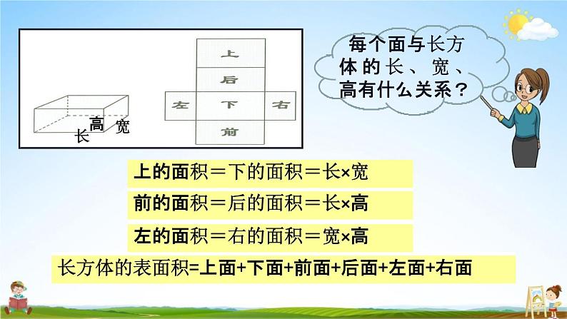 西师大版五年级数学下册《3-4 长方体、正方体的表面积》教学课件PPT第6页