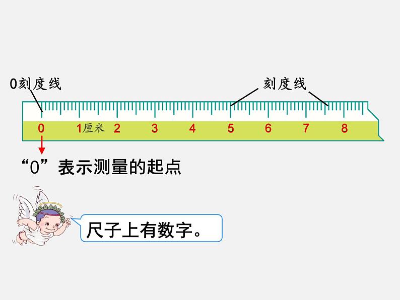 人教版二年级数学上册 1 长度单位-认识厘米(3) 课件第7页