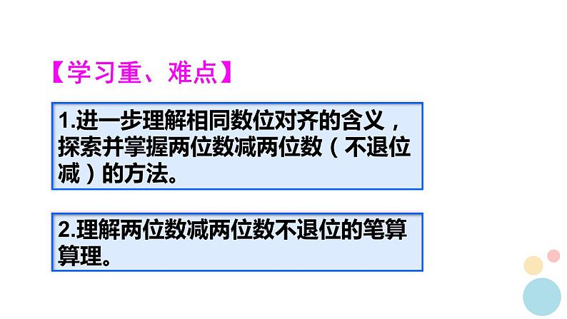 人教版二年级数学上册 2.2.1 不退位减法 课件02