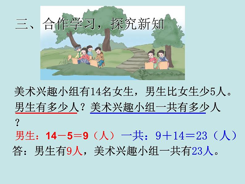 人教版二年级数学上册 2.3  连加、连减和加减混合(2) 课件04