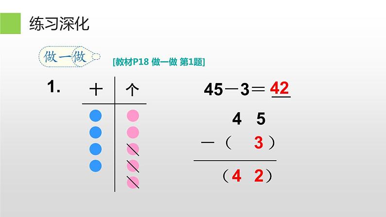 人教版二年级数学上册 2.2.1 不退位减 课件第7页