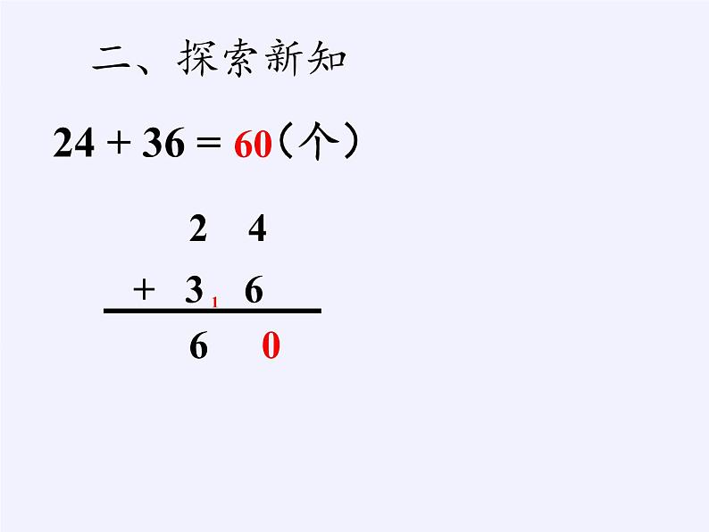 人教版二年级数学上册 2.1.2 进位加(5) 课件第5页