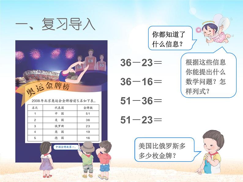 人教版二年级数学上册 2.2.1 不退位减(1) 课件第3页